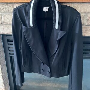 Cabi Black Double-Breasted Women's Jacket